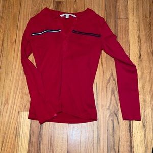 red long sleeve